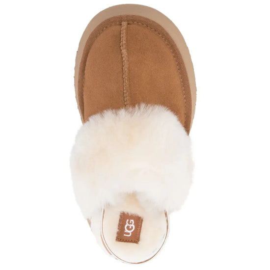 'funkit' suede slippers with 60mm heel and back strap