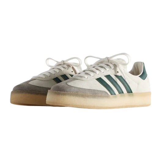 Sale Adidas Clarks 8th Street Samba by Ronnie Fieg Chalk White Green