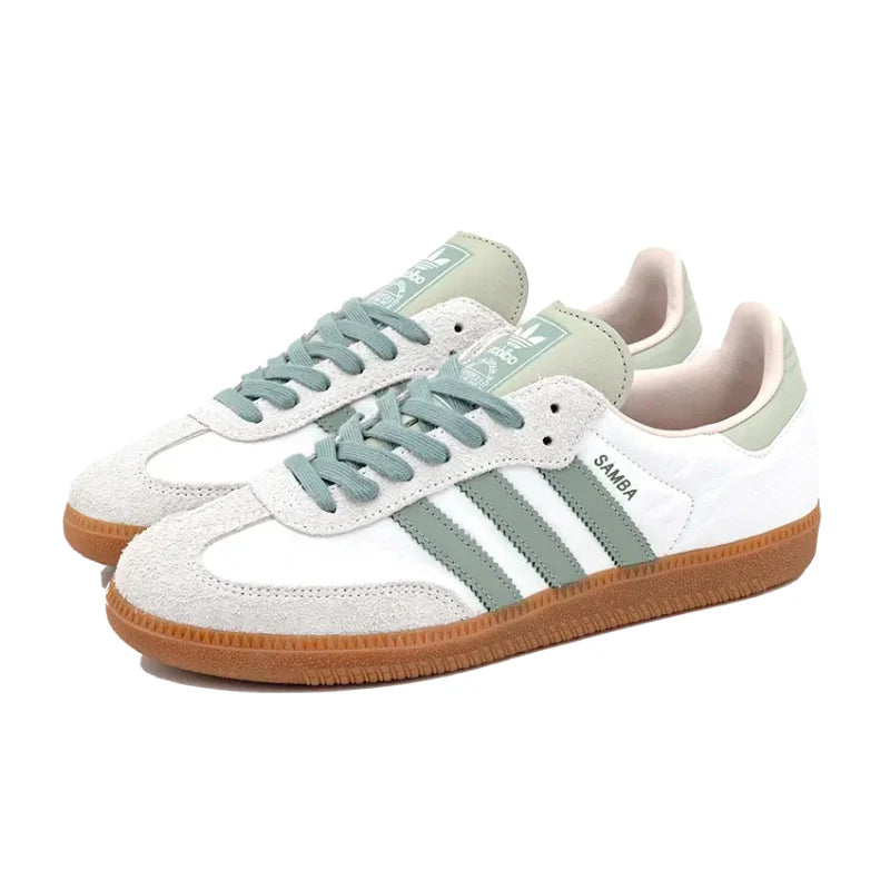 Sale Adidas Samba OG – Silver Green Putty Mauve