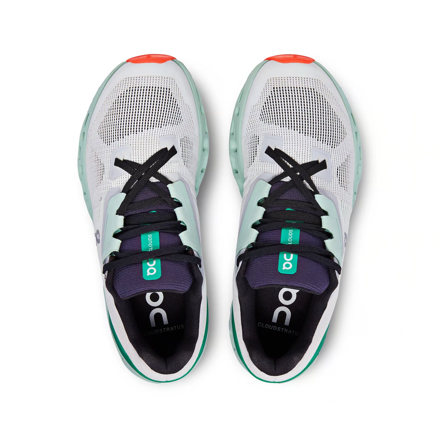 On Running Women’s Cloudstratus – Undyed White/Creek