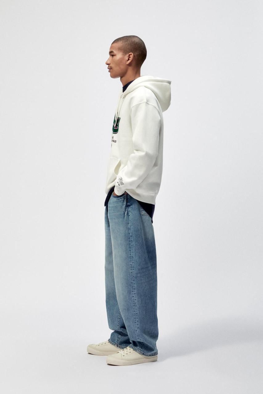 Zara Oversized Hoodie Printed | Play