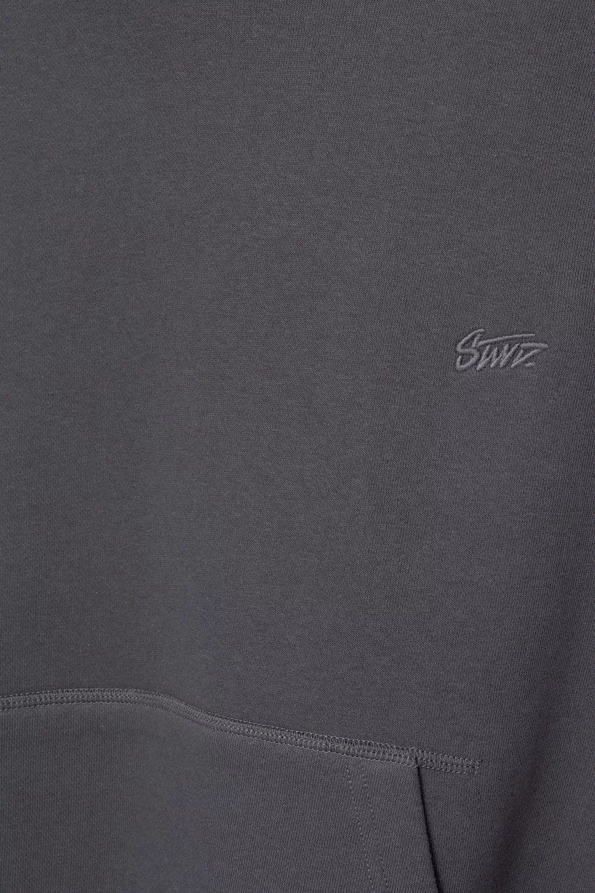 Pull & Bear STWD Box Fit Hoodie | Anthracite grey