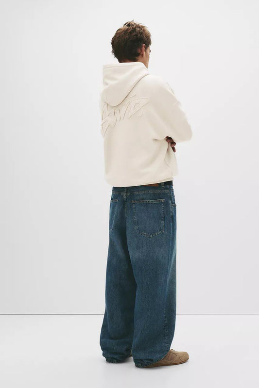 Pull & Bear STWD Box Fit Hoodie | Begie