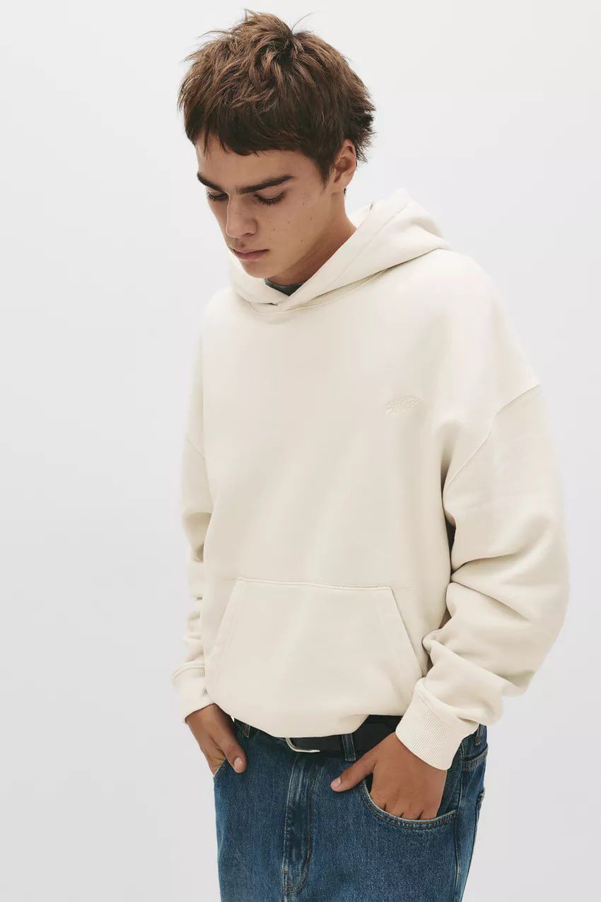 Pull & Bear STWD Box Fit Hoodie | Begie