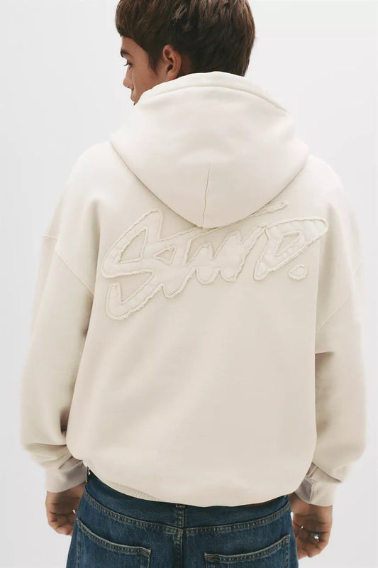 Pull & Bear STWD Box Fit Hoodie | Begie