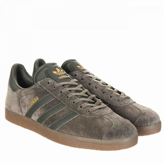 Adidas Gazelle Trainers Utility Grey/Gum