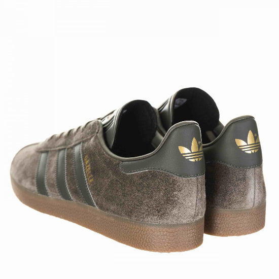 Adidas Gazelle Trainers Utility Grey/Gum