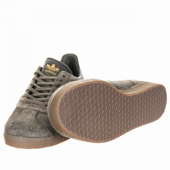 Adidas Gazelle Trainers Utility Grey/Gum