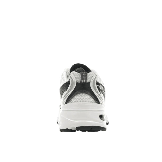 New Balance 530 White Silver Metallic Black