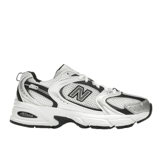 Sale New Balance 530 White Silver Metallic Black